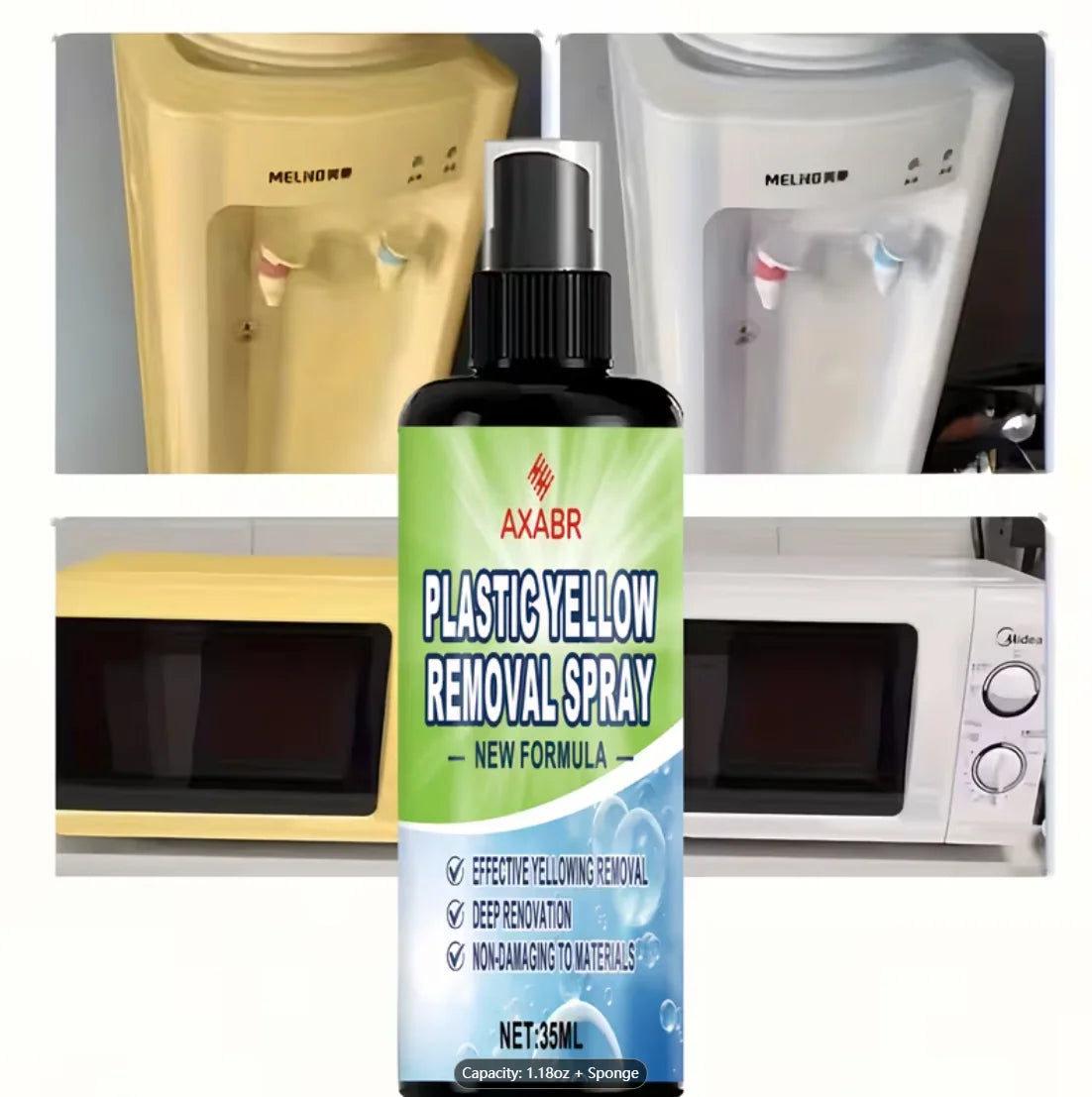 Plastic Restoration & Yellowing Remover Spray 100ml Plastic Restoration Spray Oasis Select