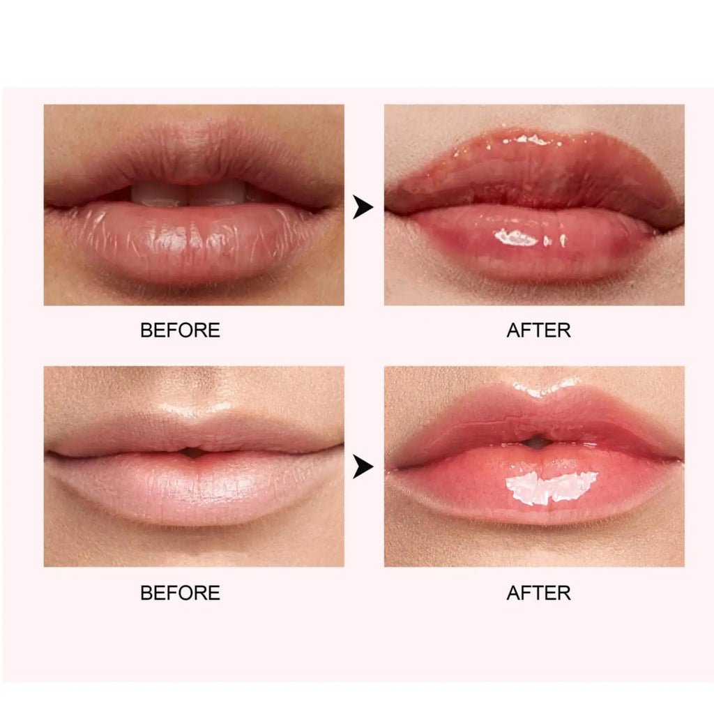 HANDAYAN 6-Color Lip Plumping Gloss – Honey Oil & Vitamin E Set
