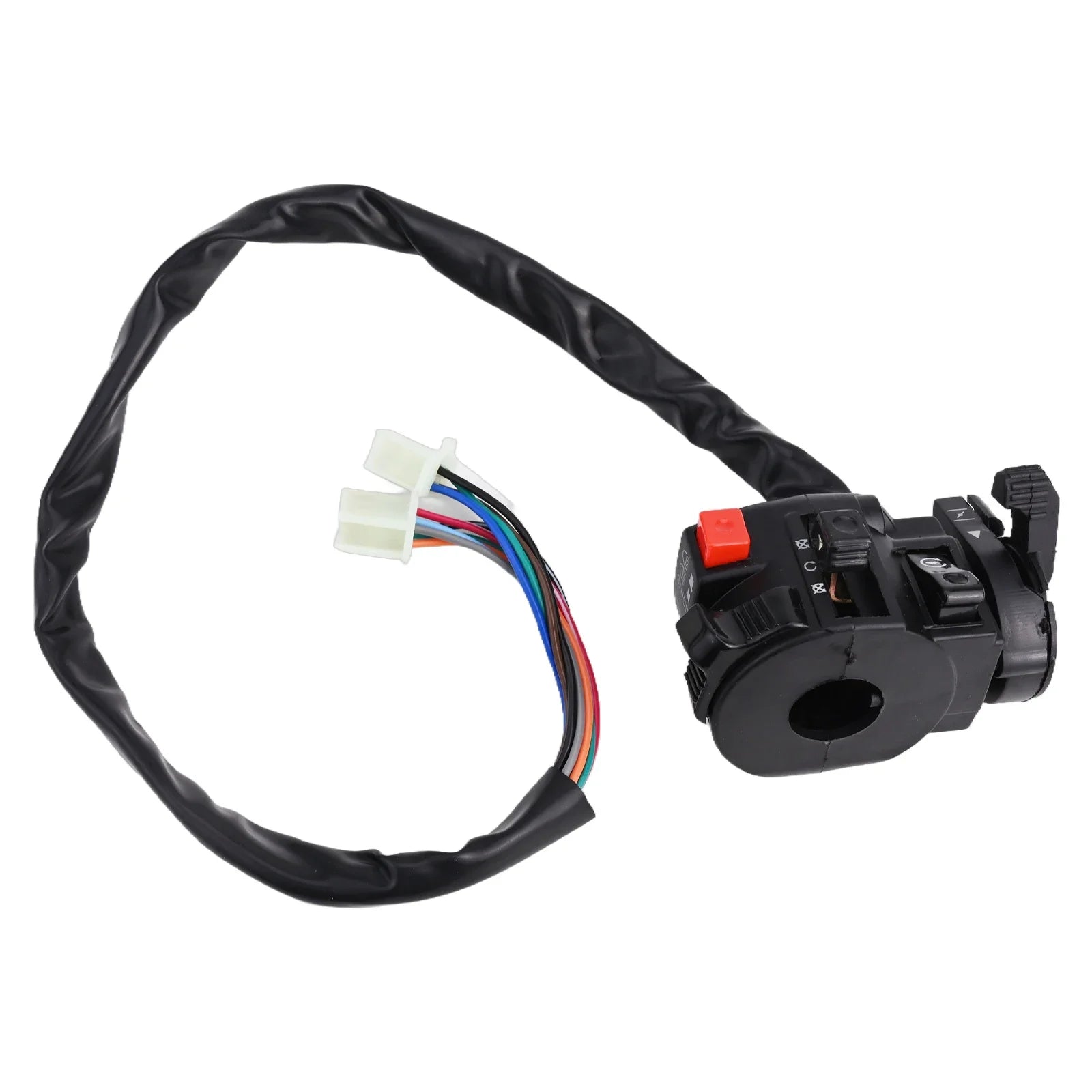 Choke Switch Motorcycle Handlebar Switch Anti-corrosion Direct Installation Easy To Use High Beam/low Beam Switch Oasis Select