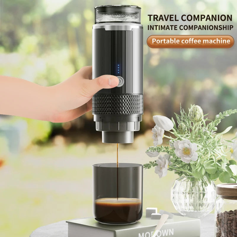 Portable Coffee Machine Coffee Maker Electric Capsule Ground Brewer Fit For Powder and Coffee Capsul Suitable Oasis Select