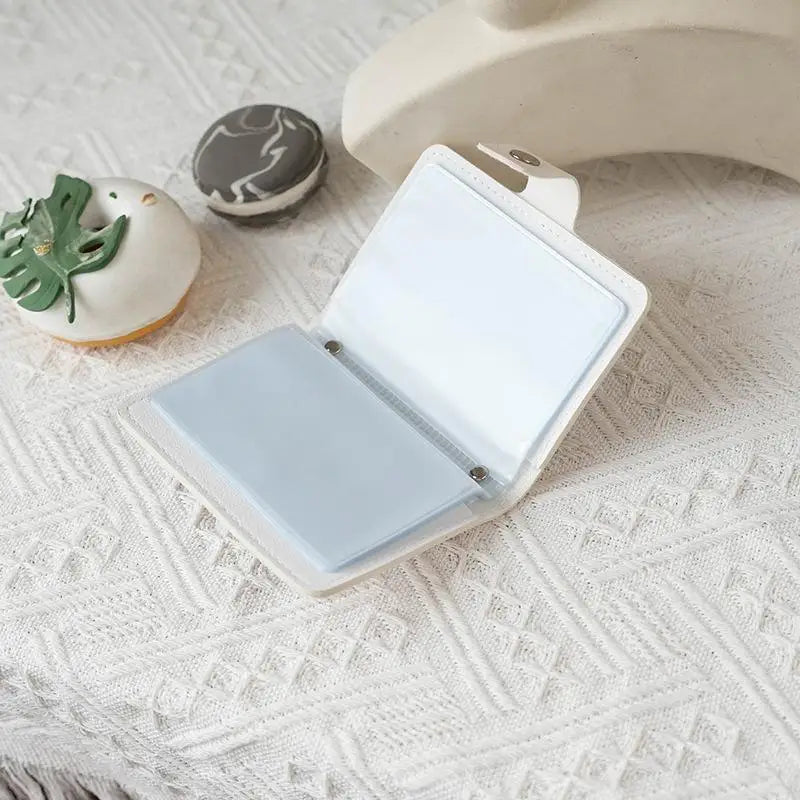 Retro Floral PU Leather Card Holder | Multi-Slot Snap Wallet Card Holder Wallet Oasis Select