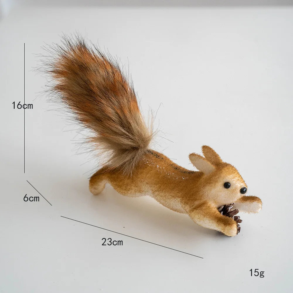 Christmas Tree Decoration Cute Cartoon 3D DIY Squirrel Xmas Pendants Christmas Hanging New Year Decor Ornaments 2026 Navidad Oasis Select I