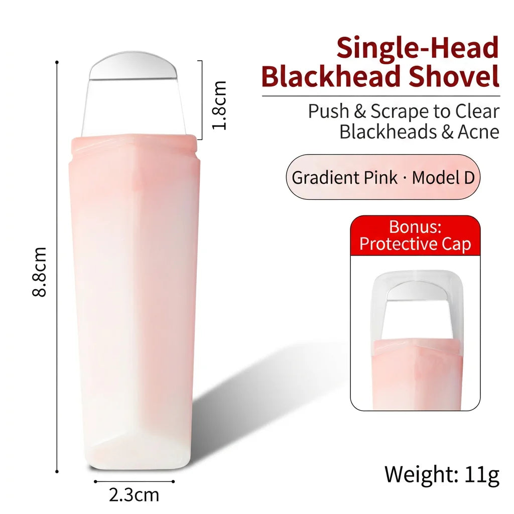Stainless Steel Blackhead Scraper & Comedone Extractor Wand