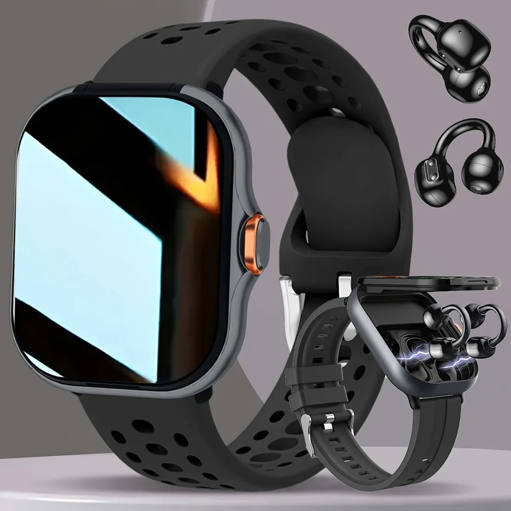 ERUN Smartwatch 2.01" Touchscreen, Earphones & Fitness Tracker