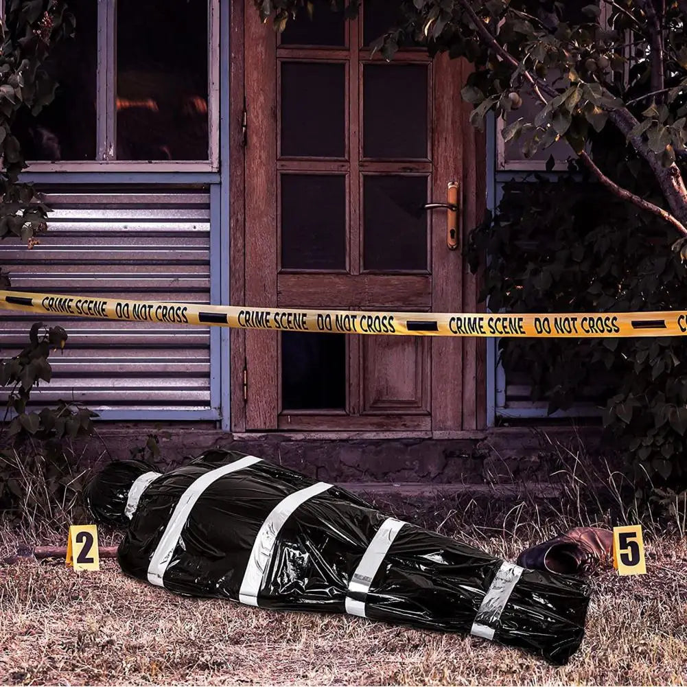 Halloween Dead Victims Props Outdoor Horror Fake Bloody Corpses Haunted House Hanging Decorations Halloween Horror Decorations Oasis Select