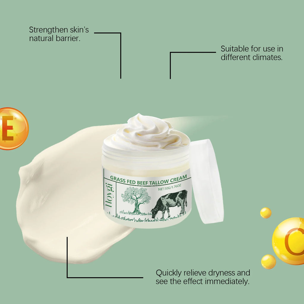 Hoygi Tallow Face & Body Cream – Moisturizing & Firming Tallow Body Cream Oasis Select