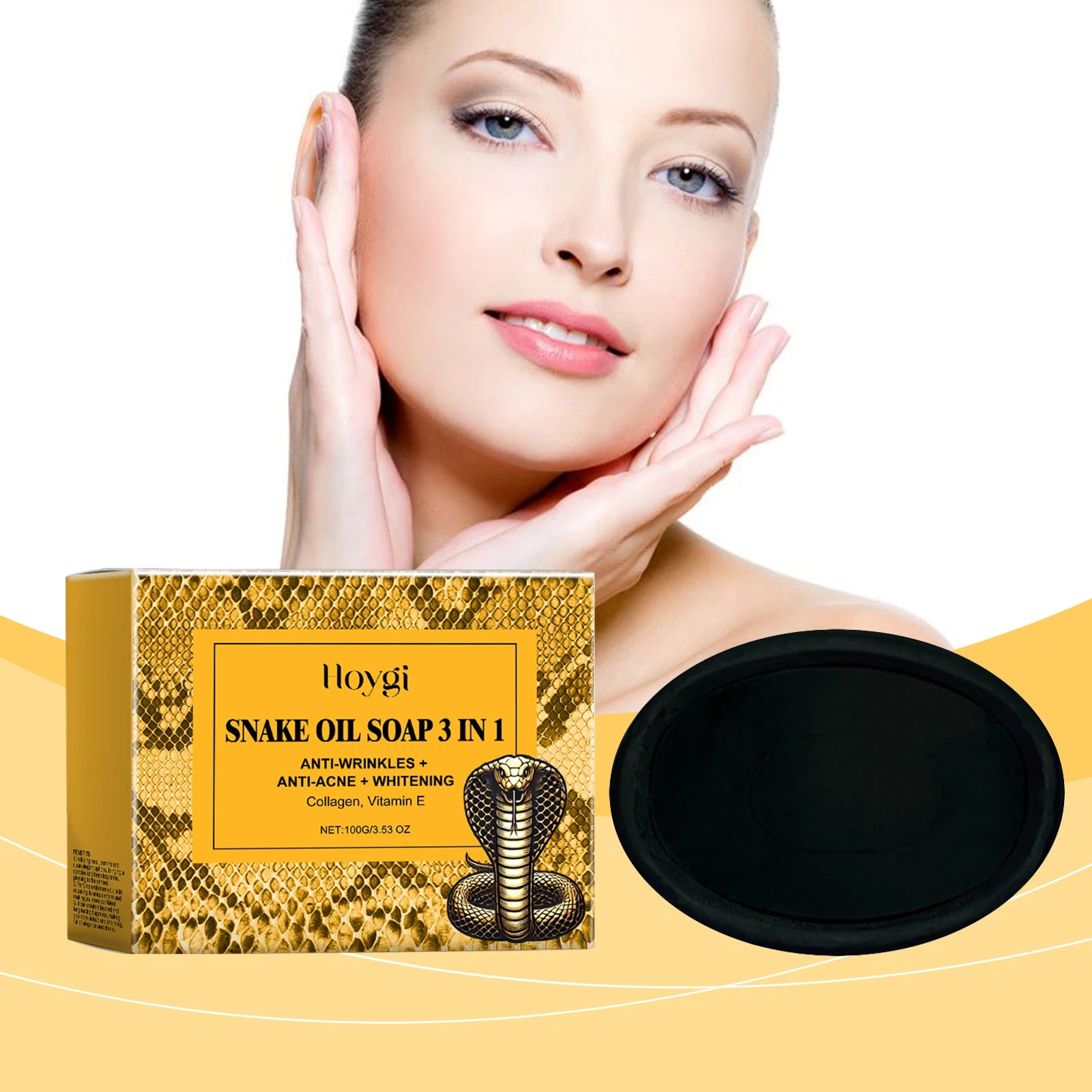 Hoygi Snake Oil Cleansing Soap – Oil Control Face Bar
