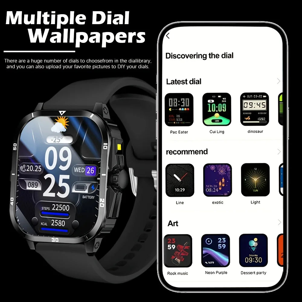 ERUN Smartwatch 2.01" Touch Screen | Android & iPhone