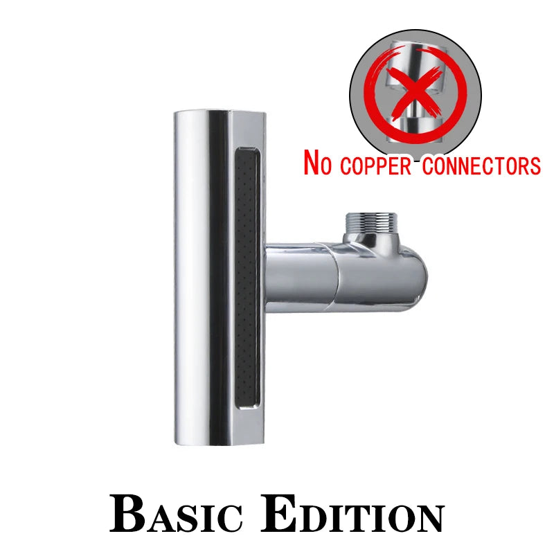 Swivel Waterfall Faucet Four-speed Adjustable Faucet Multifunction Swivel Faucet Kitchen Bathroom Basin Splash Spout Oasis Select Basic Edition