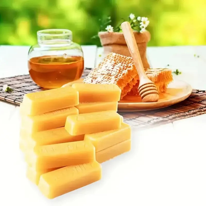1/3PCS Pure Beeswax Block - DIY Candle Making Magic, Aroma Bliss for Aromatherapy, Craft Unforgettable Candlestick Designs Oasis Select