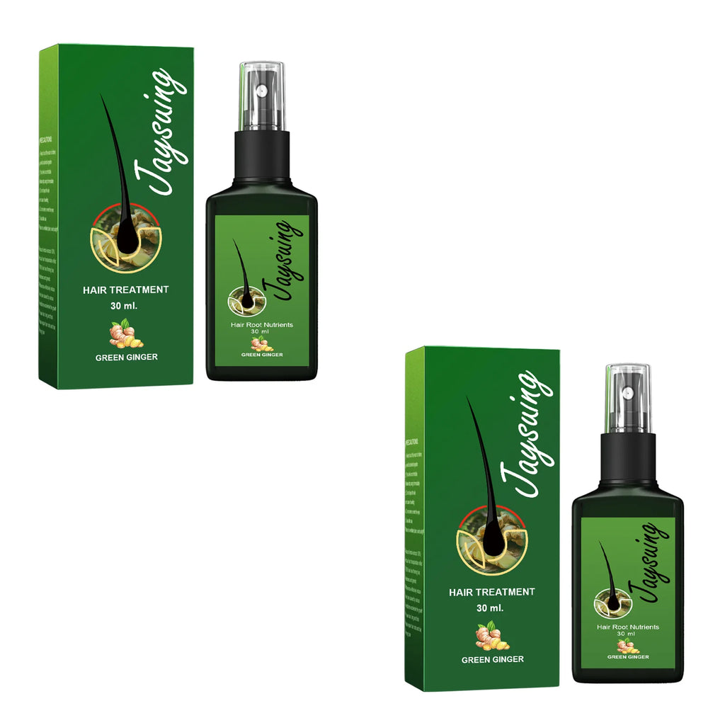 Jaysuing Ginger Hair Growth Spray – Anti Hair Loss Serum Hair Growth Serum Oasis Select 30ml x2pcs