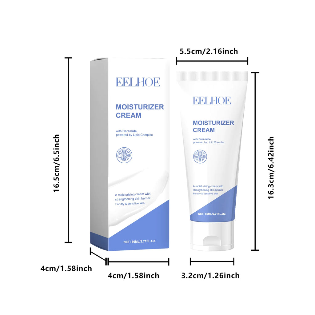 Eelhoe Ceramide Face Cream – Barrier Repair & Moisturizer Ceramide Face Cream Oasis Select 80ml Boxed