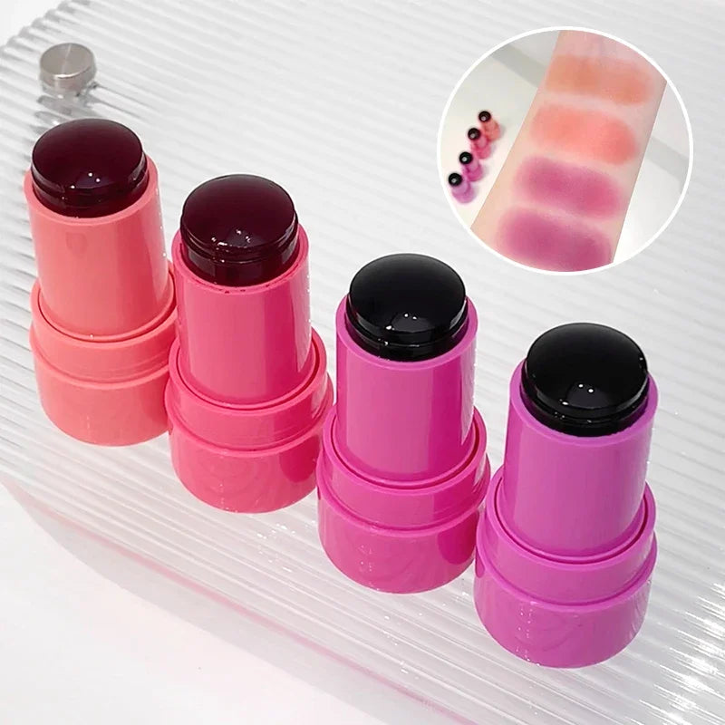 SAKSRAAR Lip & Cheek Blush Stick – Color-Changing Cream