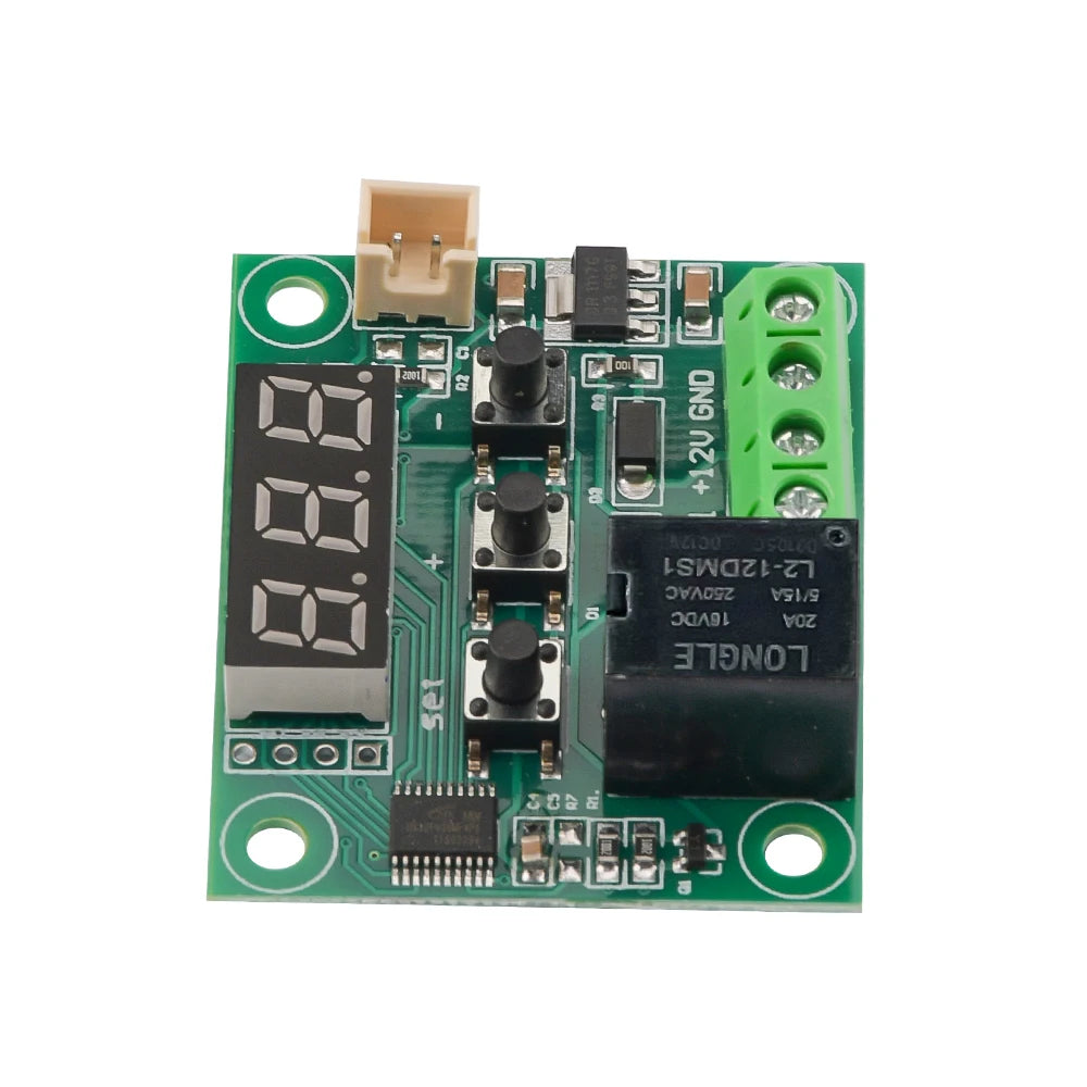 W1209 DC 12V Red Light Heat Cool Temp Thermostat Temperature Control Switch Temperature Controller Oasis Select