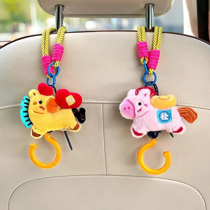 Car Backseat Organizer Cute Cartoon Car Seat Back Hooks Storage Holder Creative Car Accessories Interior Oasis Select
