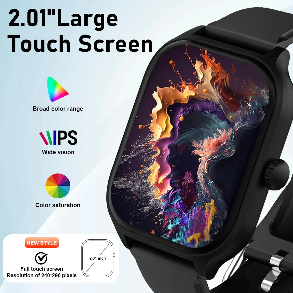 CHAONB Smart Watch – Fitness & BT Calling, Android & iOS