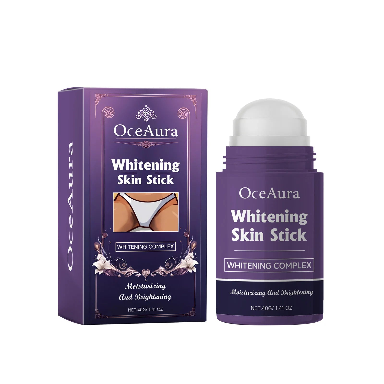 Body Brighten Sticks Lighten Armpit Private Parts Melanin Reduce Darkening Remover Improve Body Dull Knee Butt Bleaching Creams Oasis Select 40g Boxed