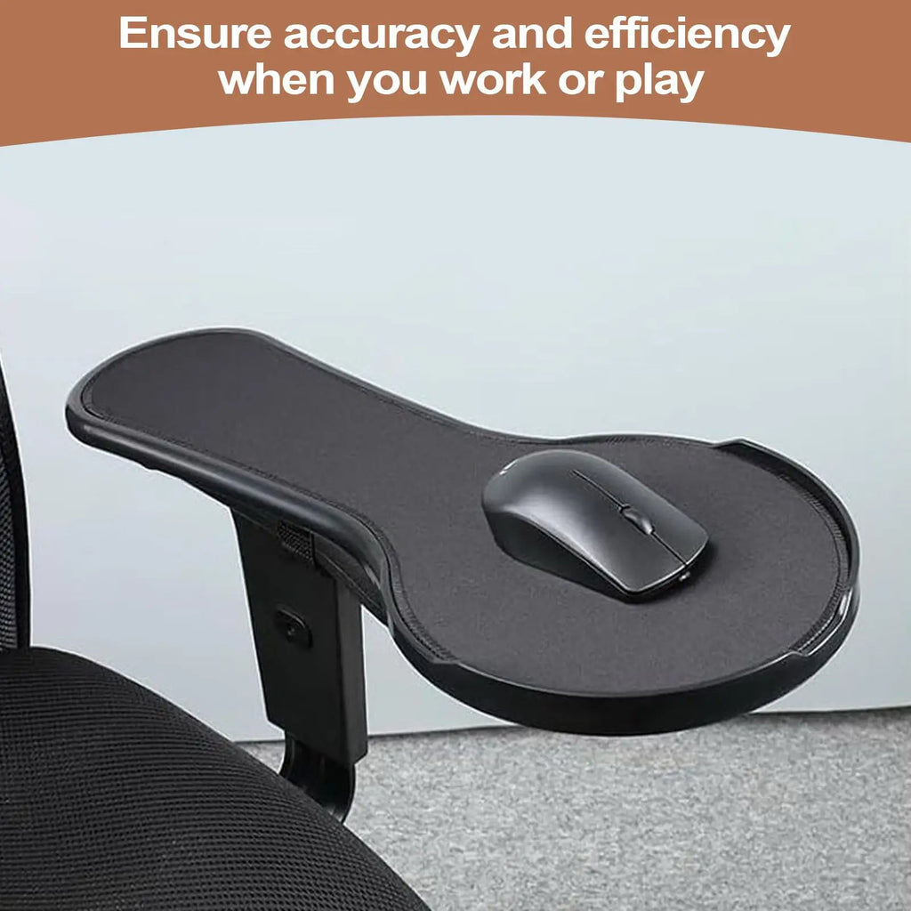 Armrest Desk Extender Computer Arm Support Pad Ergonomic Design Chair Attachment Extension Elbow Mat for Offices Home Apartment Oasis Select