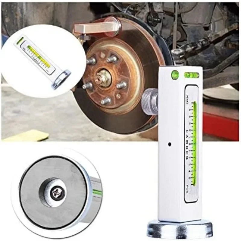 Automobile Four-wheel Positioning Magnetic Level Truck Wheel Alignment Tools Camber Castor Strut Wheel Hub Alignment Tool Kit Oasis Select