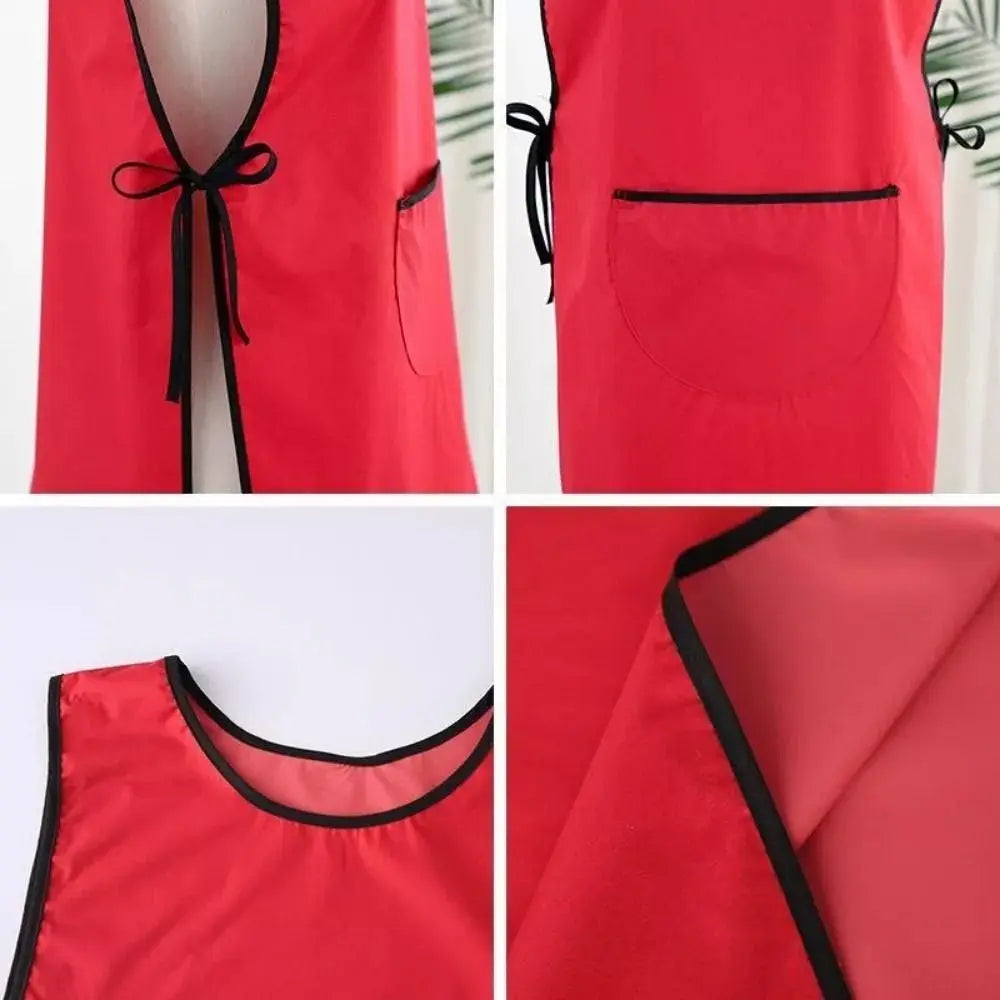 Waterproof Hair Stylist Apron with Large Pockets | Work Apron