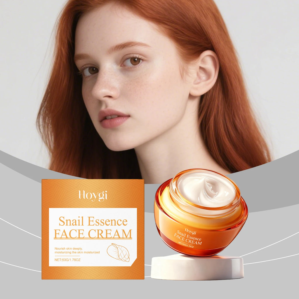 Hoygi Snail Moisturizing Essence Cream – Hydrating Face Cream