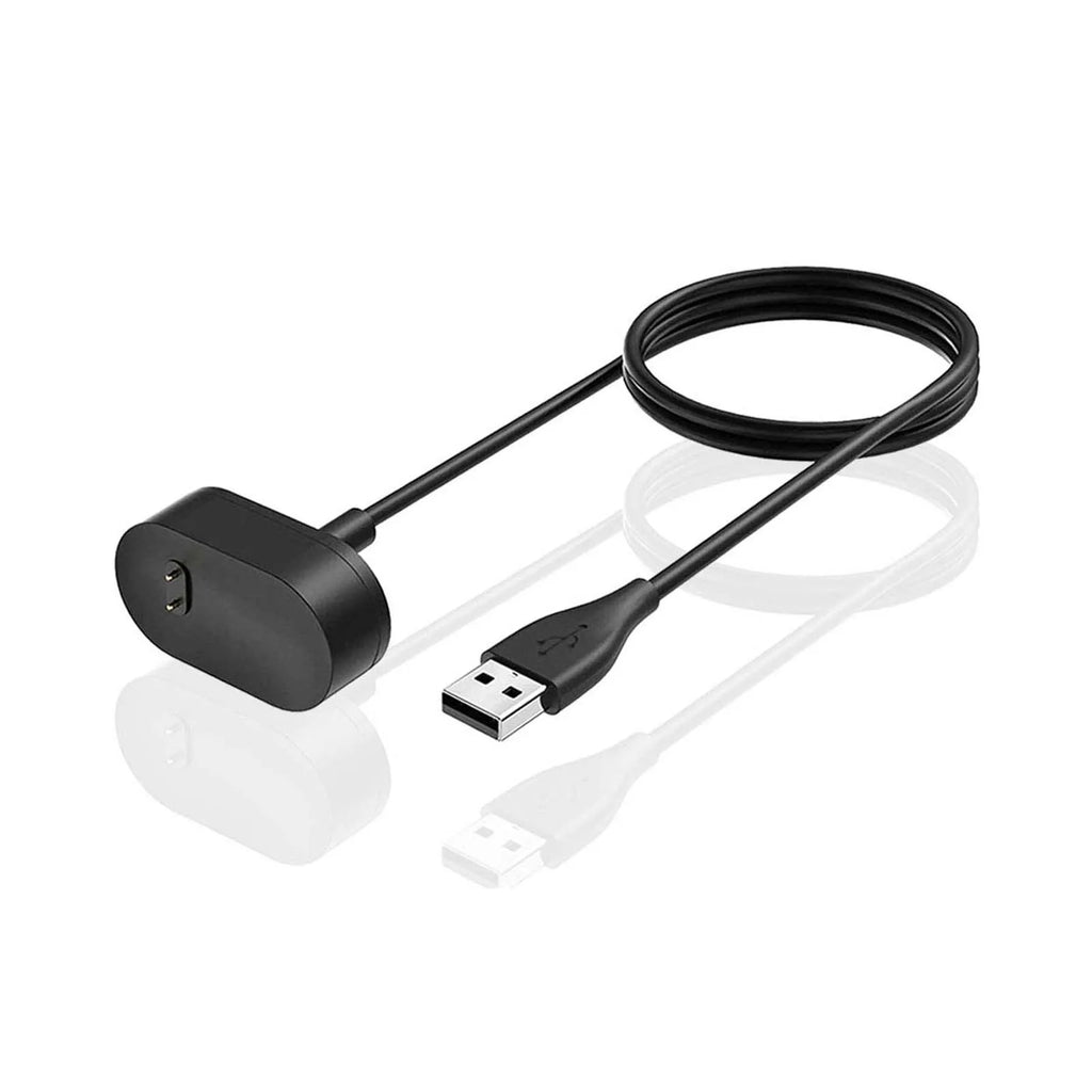 Fitbit Inspire HR, Inspire & Ace 2 Replacement USB Charger Cable Smartwatch Charger Cable Oasis Select black