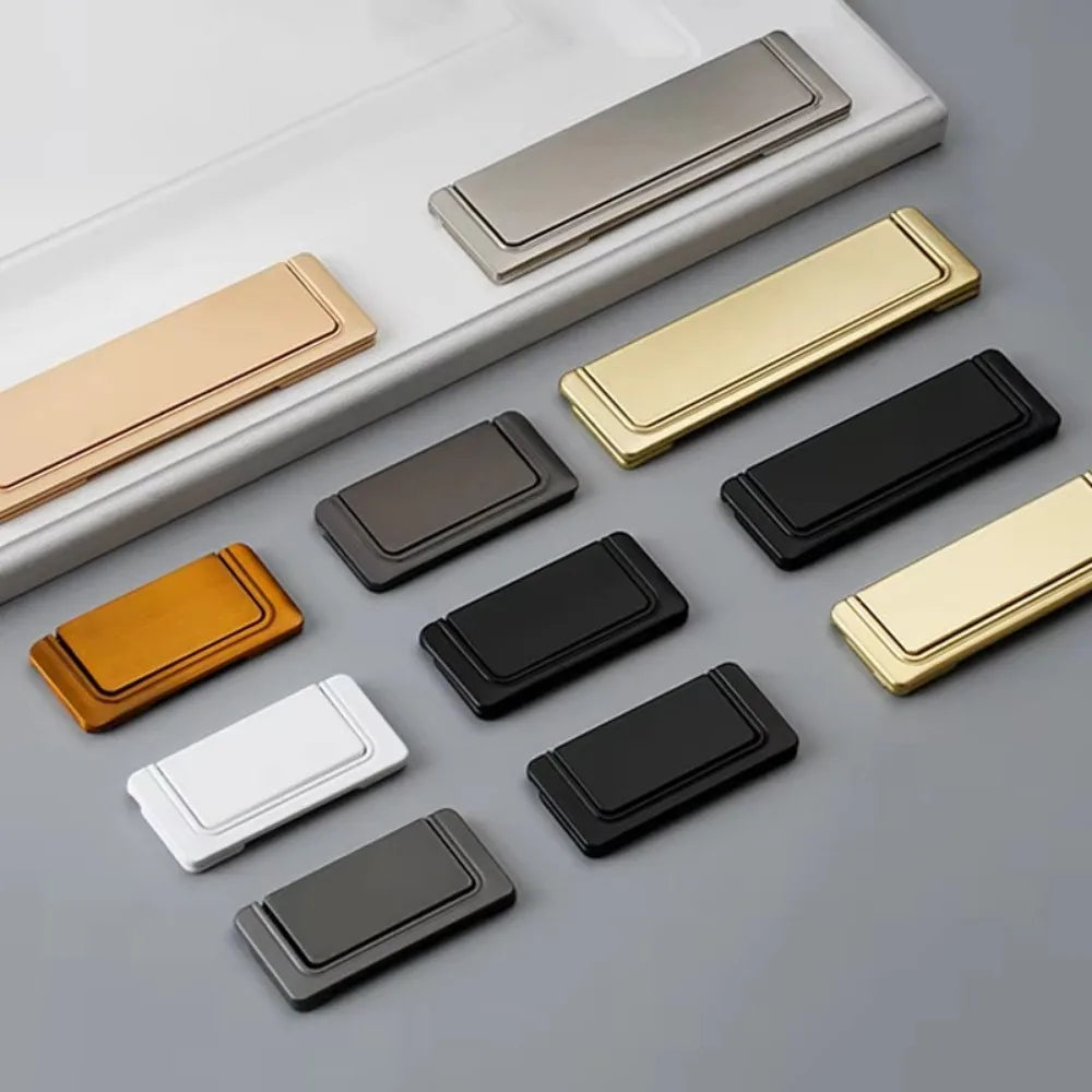 Aluminum Alloy Invisible Folding Cabinet & Drawer Handle