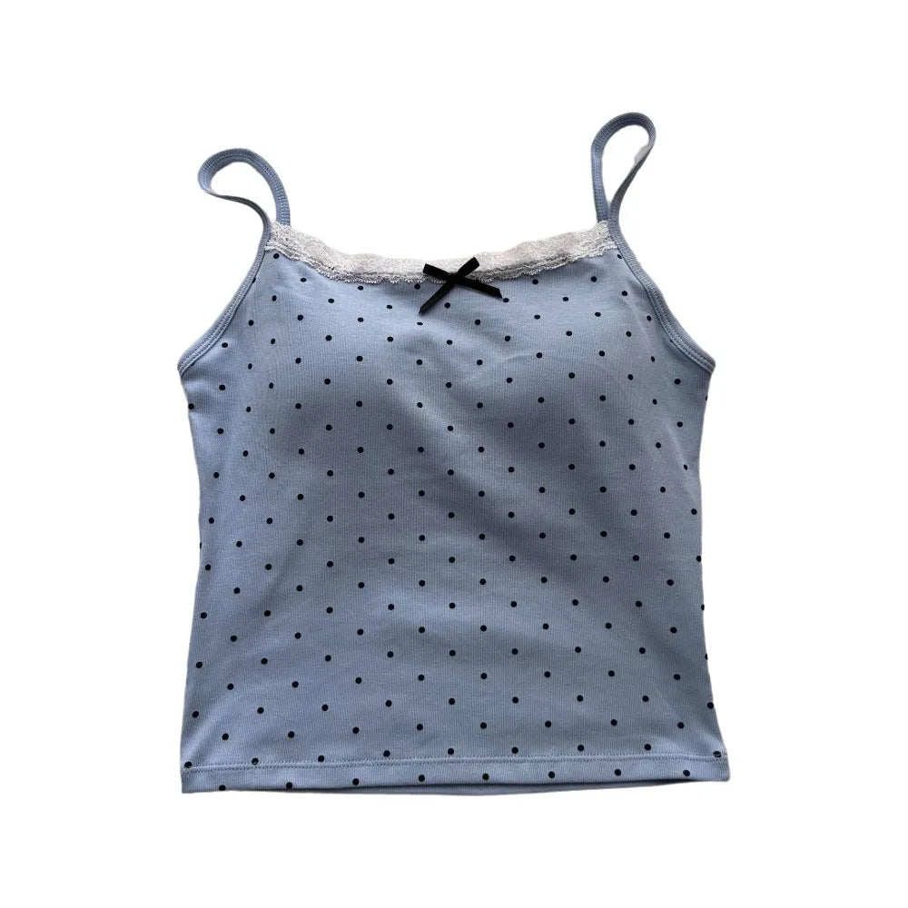 Sweet Sleeveless Suspender Vest Slim With Padded Cups Fitted Tops Underwear Vest Corset for Women Oasis Select Blue One Size