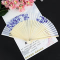 Folding Fan Hand Mini Silk Hollow Out Bamboo Products Arts and Crafts Women Japanese Dance Fan Portable Oasis Select 9