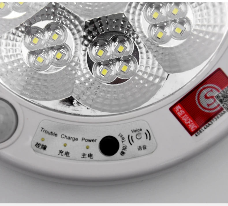 PIR Motion Sensor LED Emergency Ceiling Light 7W/11W Rechargeable