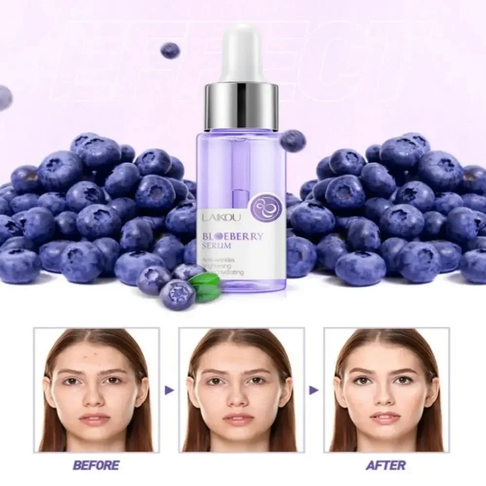 LAIKOU Blueberry Face Serum – Brightening & Hydrating Essence