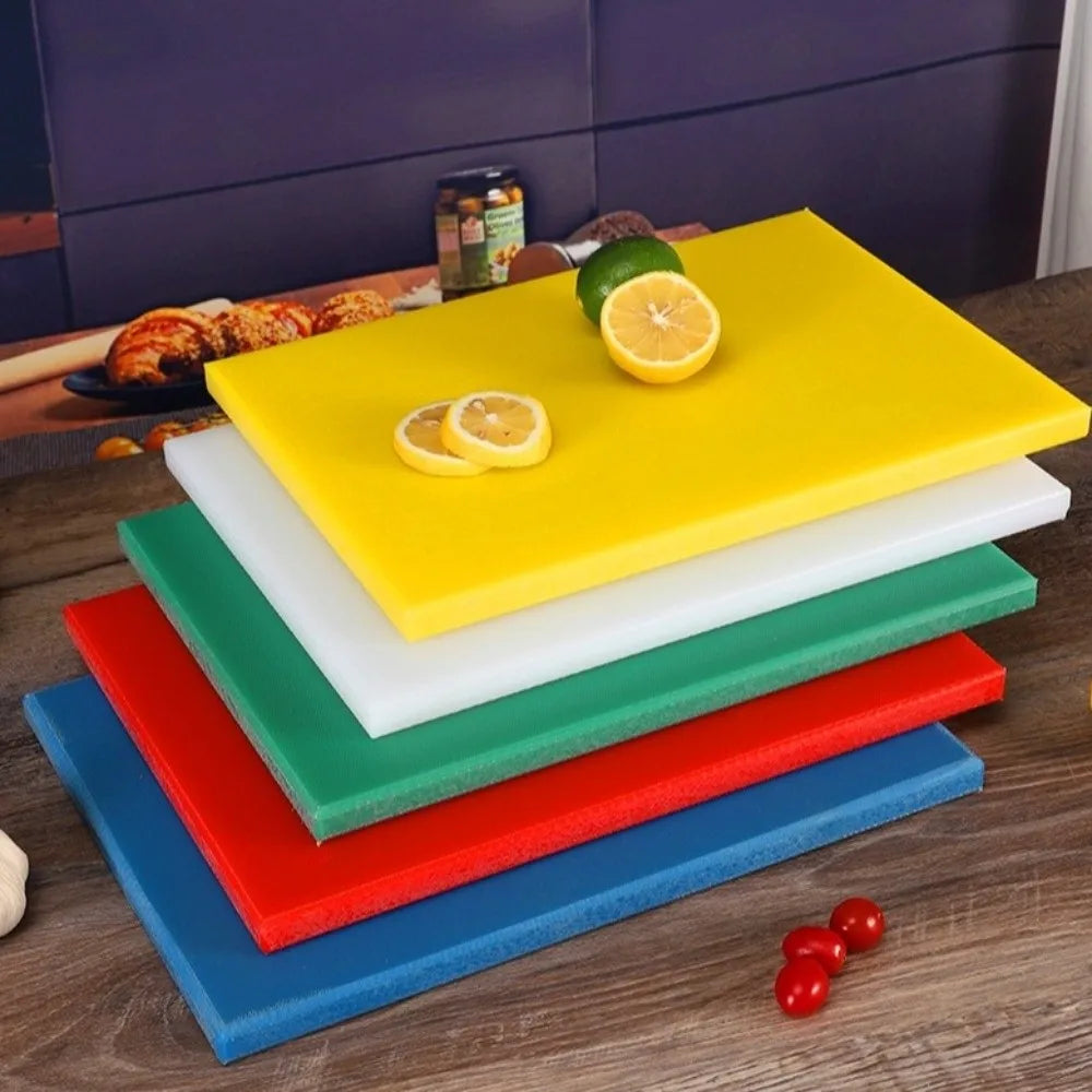 HDPE Plastic Cutting Board Antibacterial Double Sided Vegetable Cutting Board Cut Vegetables Meat Cooking Tools Oasis Select