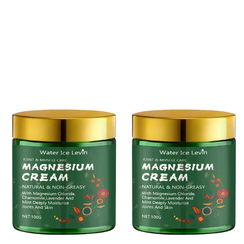 Magnesium Cream for Joints & Muscles – Chamomile & Lavender Magnesium Body Cream Oasis Select green 100g
