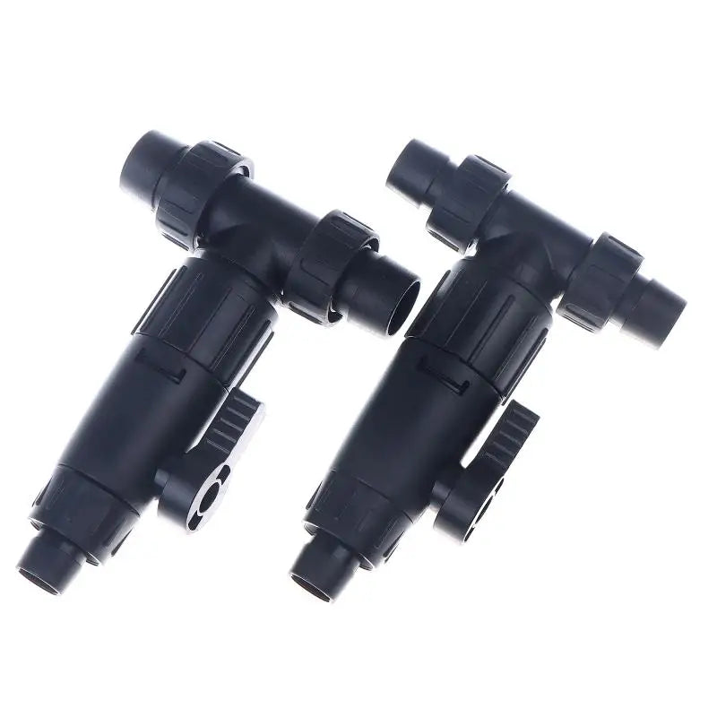 Quick Release 3-Way Valve Connector | Aquarium Filter 12mm 16mm