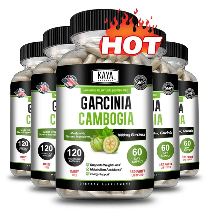 Garcinia Cambogia 1000mg Capsules – Metabolism & Energy Support
