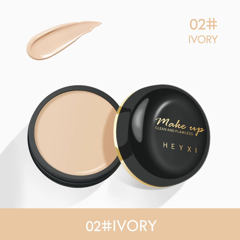 Waterproof Clear Concealer Cream – Natural Finish All Skin Types Cream Concealer Oasis Select 02 IVORY