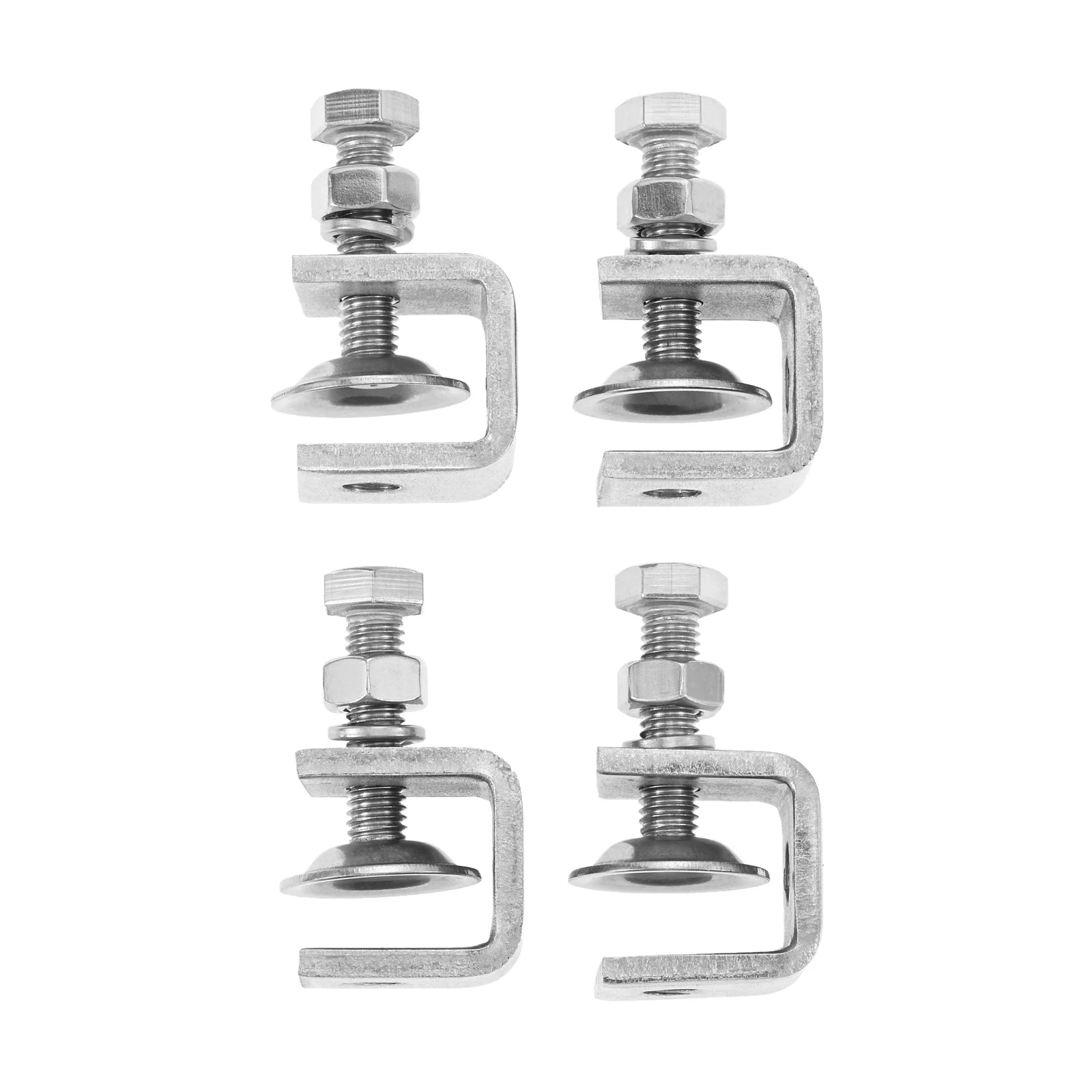 4Pcs Stainless Steel C-clamp Jaw for Mounting U Clamps Small Desk Clamp 20/30/45mm Ssembly Fastening Bonding Welding Tools Oasis Select