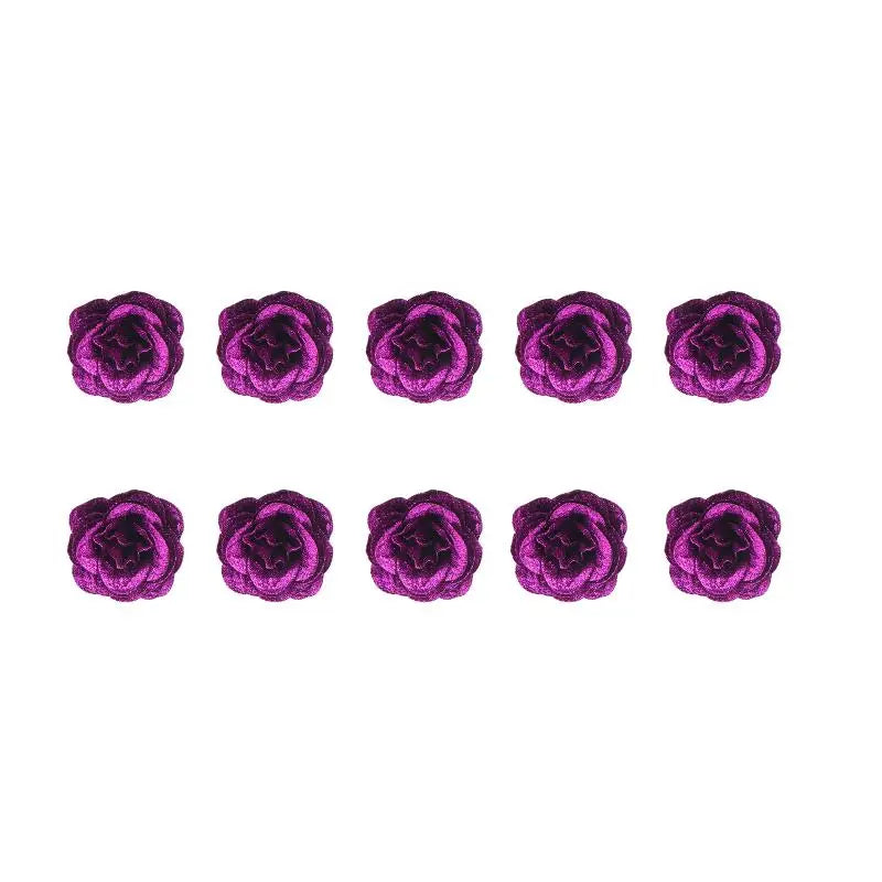 Fairy Simulation Crystal Rose DIY Fake Flower Heads Valentine's Day