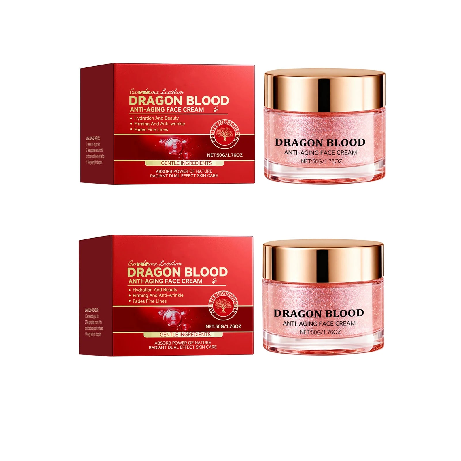 Dragon Blood Retinol Face Cream – Moisturizing & Anti-Aging 50g