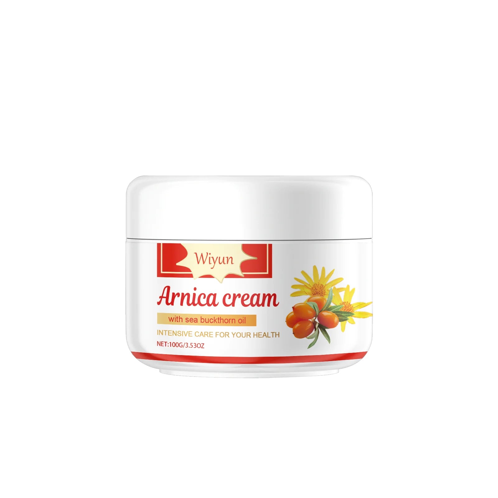 WIYUN Arnica & Sea Buckthorn Face Cream – Antioxidant 100g