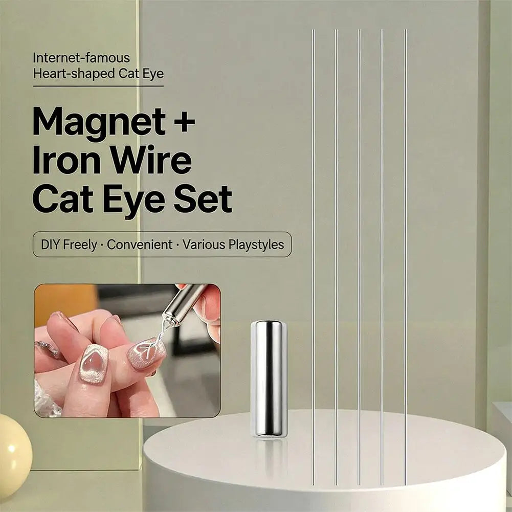Double-Ended Cat Eye Magnetic Nail Art Stick | UV Gel Tool Magnetic Nail Art Tool Oasis Select