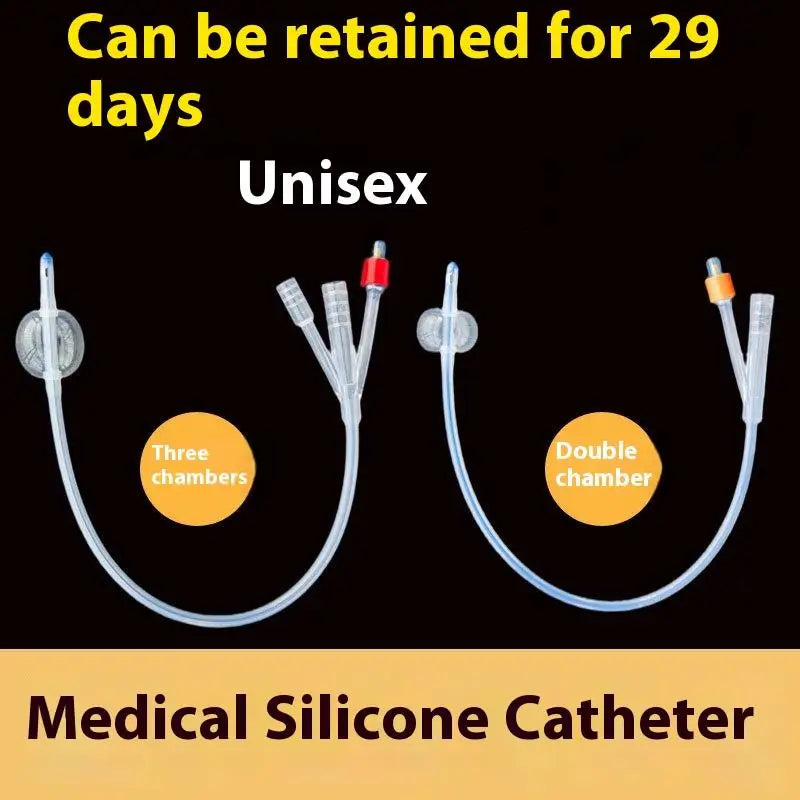 1 Piece 2 Way 3 Way Urinary Disposable Silicone Foley Catheter Flushing Tube Teaching Consumables Oasis Select