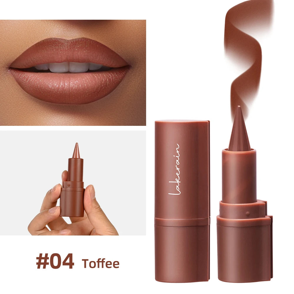 Gradient Lip Liner Lipstick Long Lasting Waterproof Matte Makeup Non Sticky Contouring Tint Lip Liner Crayon Lip Cosmetics Oasis Select 4 Toffee