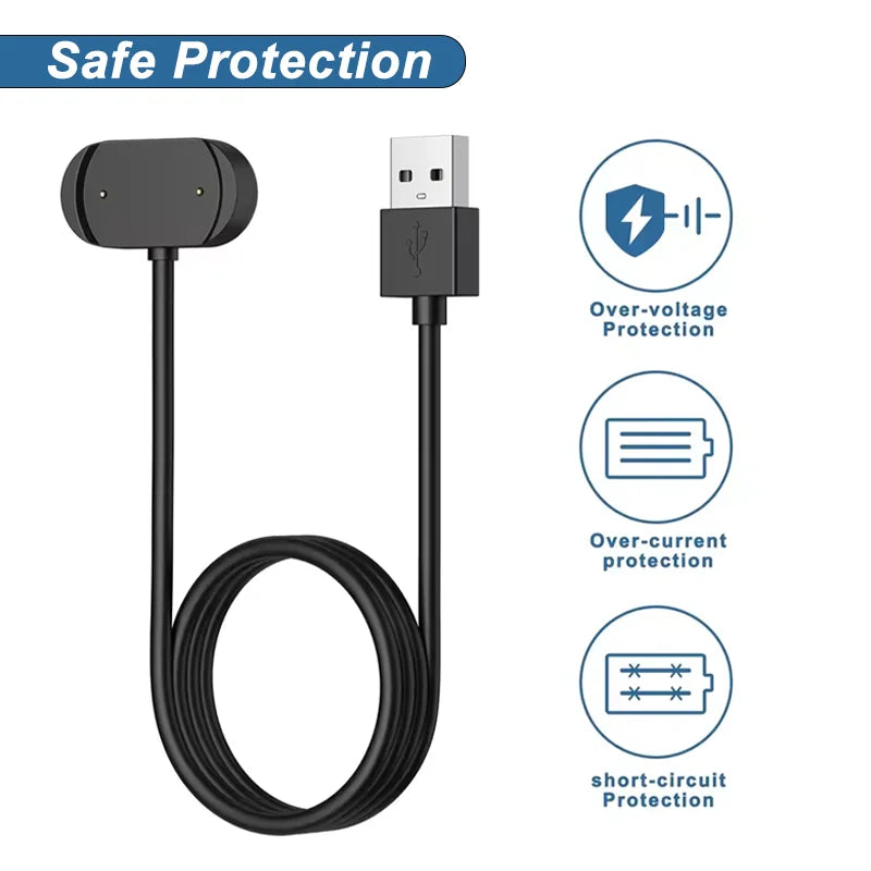 Magnetic USB Charger Cable for Amazfit GTR 3 & GTS 3 Pro Smartwatch Charger Cable Oasis Select