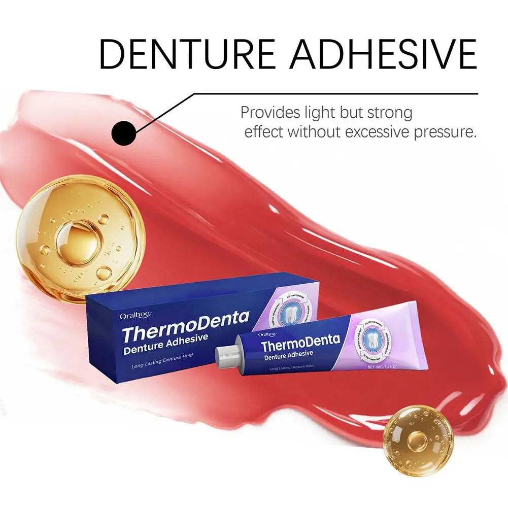 Zinc-Free Denture Fixation Adhesive – Up to 4-Day Secure Hold Denture Adhesive Oasis Select