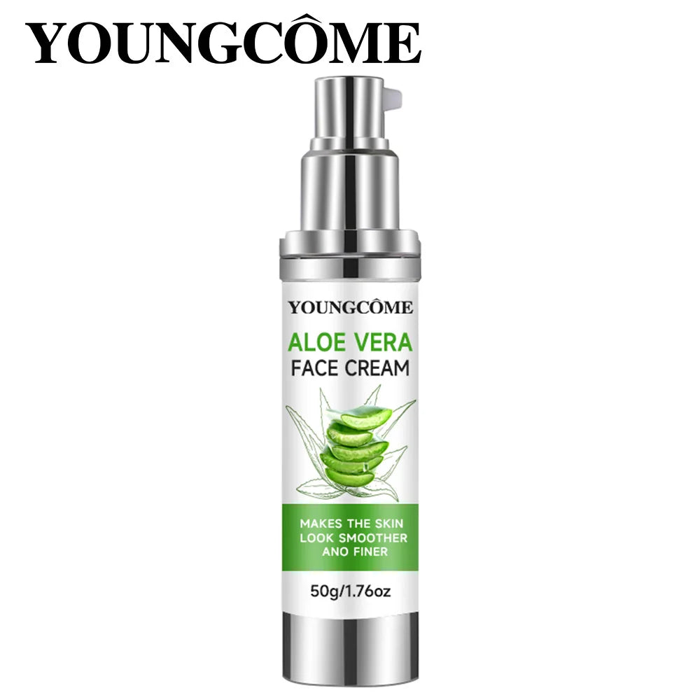 YOUNGCOME Aloe Vera Moisturizing Cream – All Skin Types