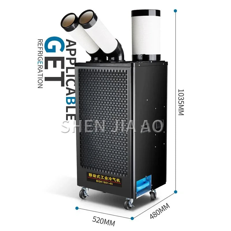 LZHZXY BG1801-45 Industrial Portable Air Conditioner 15300 BTU