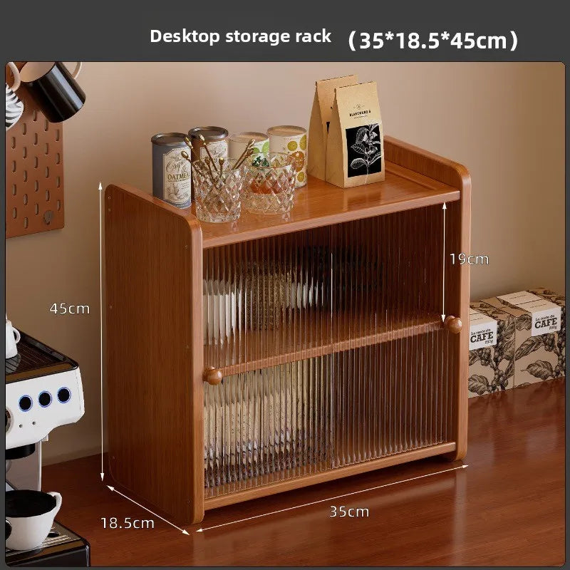 Cup holder, shelf, desktop cup storage rack, multi-layer countertop, tea cup, water cup, coffee cup, table dust display rack Oasis Select