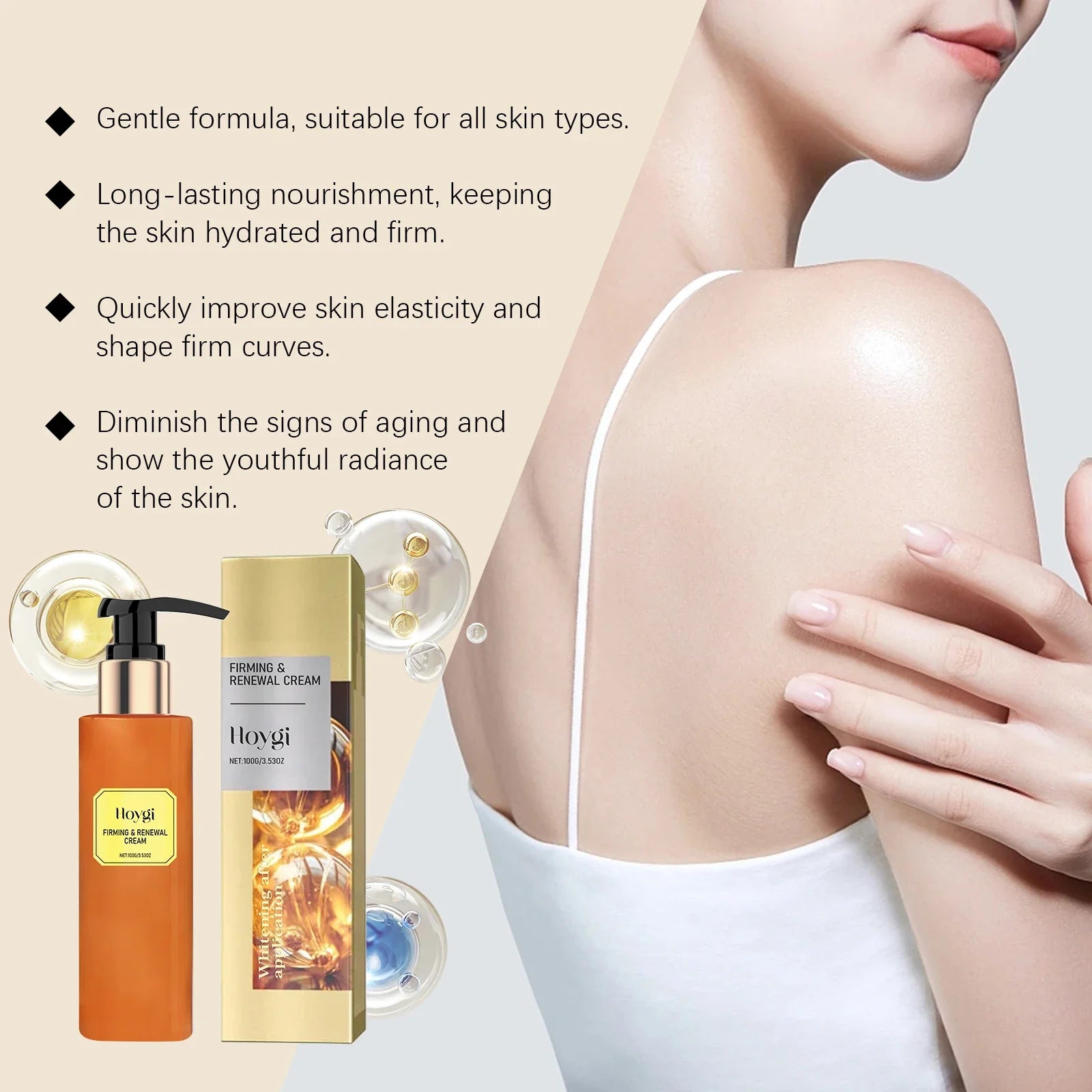 Hoygi Firming Body Cream – Tighten, Lift & Smooth Skin Firming Body Cream Oasis Select