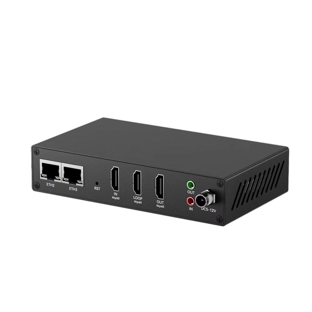 HD mini Encoder Decoder 4K P60 SRT NDI SRT High compression rate 1x4k@60 RTSP/RTMP/HTTP/HLS H.265+smartP Watermarked subtitles Oasis Select